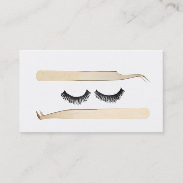 Lash Artist Tools Business Card (Front)