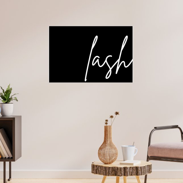 Lash Artist Wall Print - Lash Decor (Living Room 3)