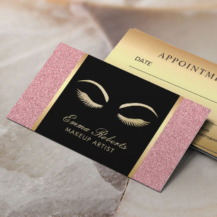 Lash & Brow Makeup Artist Beauty Salon Appointment