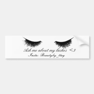 Lash Bumper Sticker