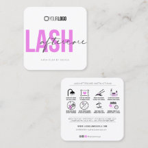 Lash Extensions Aftercare Instructions Fuchsia