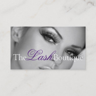 Lash Extensions Lashes Beauty Cosmetology Salon Business Card