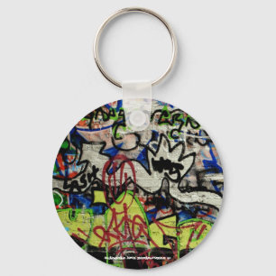 LASH- keyring graffiti design