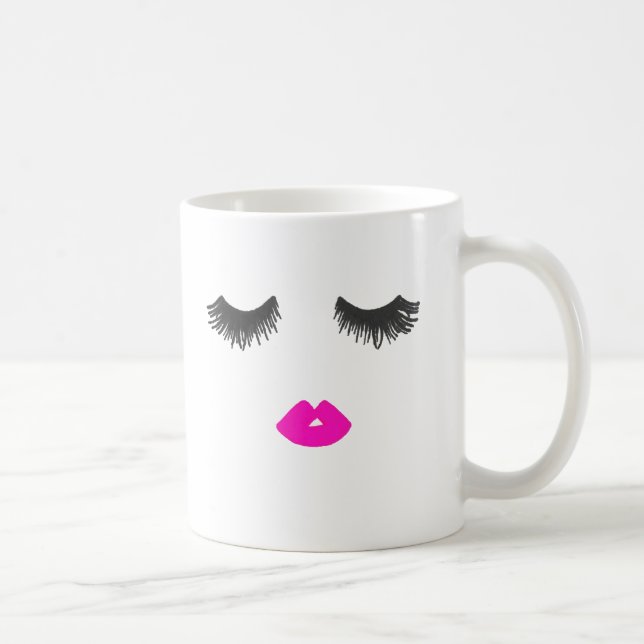 LASH & LIP Love Fuchsia Mug (Right)