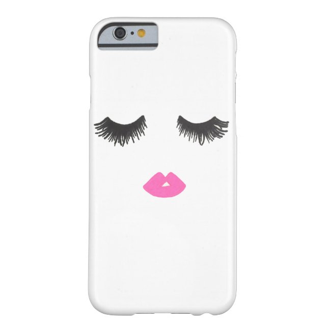 Lash & Lip Love iPhone Case (Back)