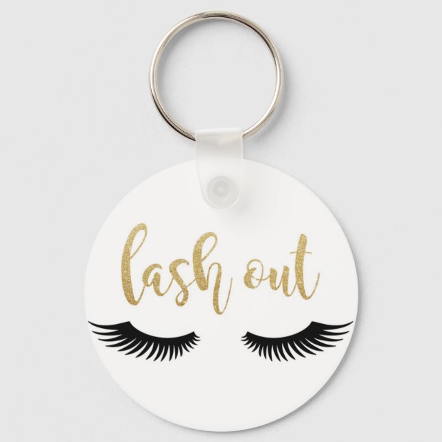 lash-out-lse-metal-travel-mugs key ring (Front)