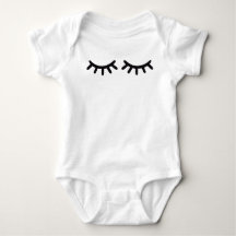 Lash Print Baby Bodysuit