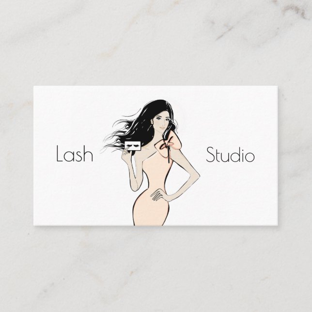 Lash Studio Business Card (Front)
