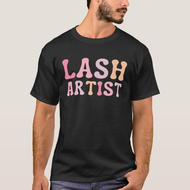 Lash Stylist Hair Stylist Hair Dresser T-Shirt (Front)