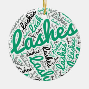Lash Tech Ceramic Tree Decoration