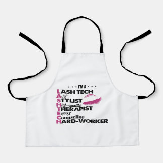 Lash Tech Graduation Eyelash Technician Apron