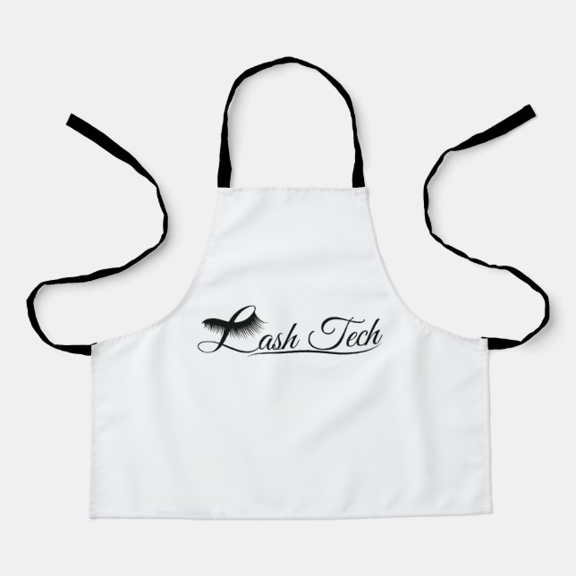 Lash Tech Lash Technician Eyelash Techni Apron (Front)
