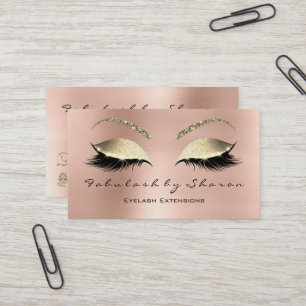 Lashes, Beauty Studio, Snapchat, Instagram,FB, Business Card