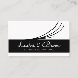 Lashes & Brows Business Card