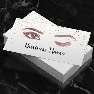 Lashes & Brows Makeup Artist Rose Gold Loyalty