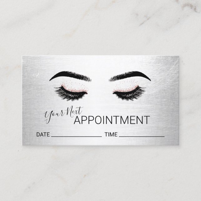 Lashes Brows Makeup Artist Salon Appointment (Front)