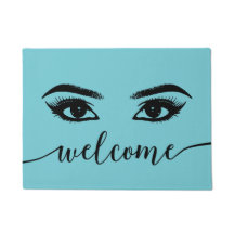 Lashes & Brows Turquoise Beauty Salon Welcome