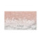Lashes brows typography rose gold glitter marble