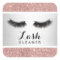 Lashes Cleaner Modern Rose Gold Glitter Makeup