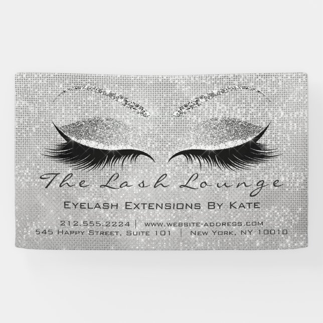 Lashes Extension Aftercare Instruction Summer Banner (Horizontal)