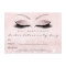 Lashes Extension Makeup Certificate Gift Glitter