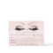 Lashes Extension Makeup Certificate Gift Glitter