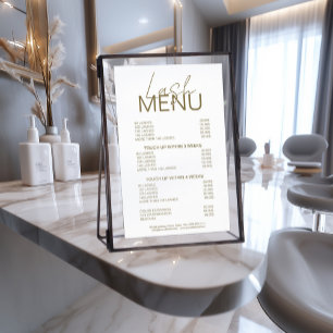 Lashes Eyelash Extensions Minimal Basic Simple Flyer