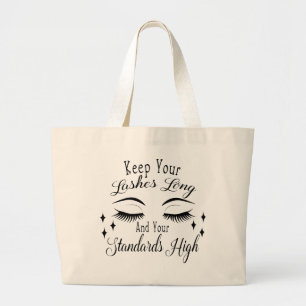 Lashes Long tote bag