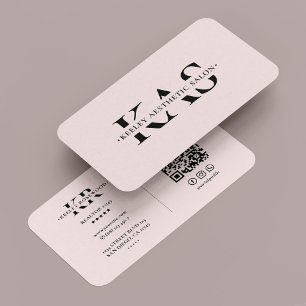 Lashes Makeup Artist Beauty Aesthetic Pink Modern  Business Card