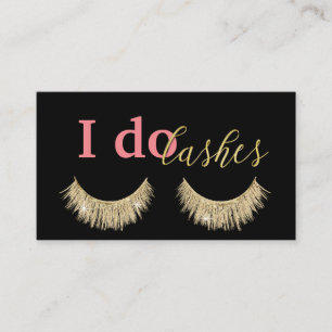 Lashes Makeup Artist Modern Gold Eyelash Loyalty