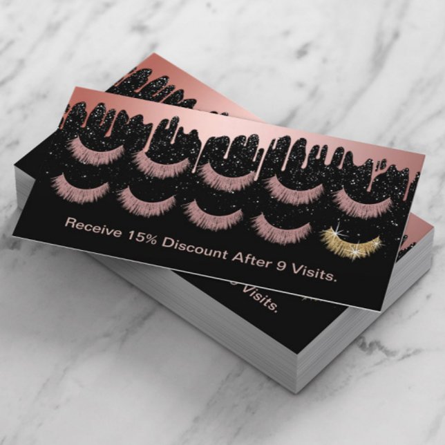 Lashes Makeup Artist Rose Gold Dripping Loyalty (Creator Uploaded)