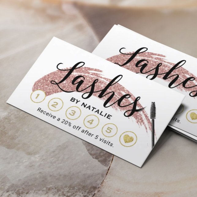 Lashes Makeup Artist Rose Gold Eyelash Loyalty (Creator Uploaded)