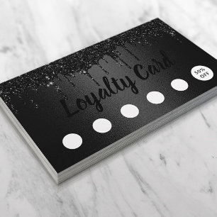 Lashes Makeup Hair Salon Black Drips Loyalty