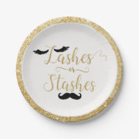 Lashes or Stashes Gender Reveal Baby Shower