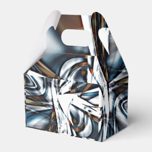 Lashing of rustic and flashy clippings and strokes favour box