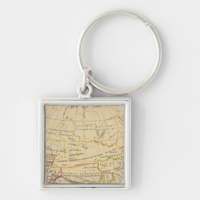 L'Asie, l'an 322 av JC Key Ring (Front)