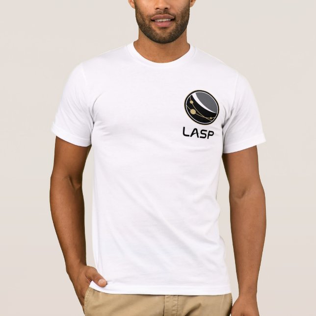 LASP Men's Premium White T-Shirt (Front)