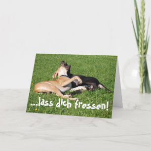 Lass dich fressen! card