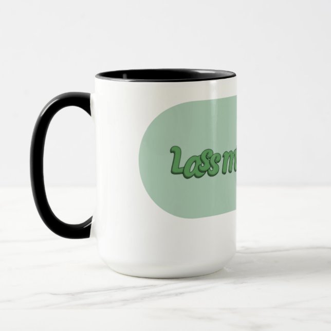 Lass mich in ruhe! mug (Left)