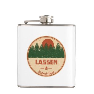Lassen National Forest Hip Flask