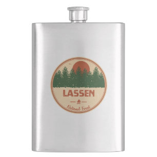 Lassen National Forest Hip Flask