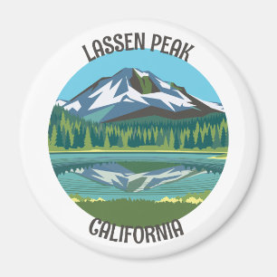 Lassen Peak, California Magnet