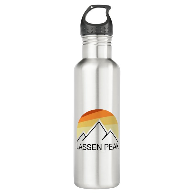 Lassen Peak California Retro 710 Ml Water Bottle (Front)