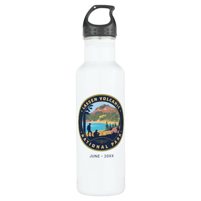 Lassen Volcanic National Park 710 Ml Water Bottle (Front)