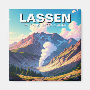 Lassen Volcanic National Park California Magnet