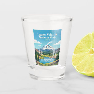 Lassen Volcanic National Park California Shot Glass