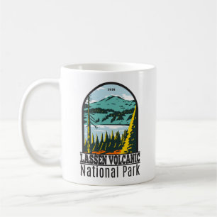 Lassen Volcanic National Park California Vintage Coffee Mug