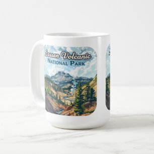 Lassen Volcanic National Park California Volcano Coffee Mug