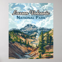 Lassen Volcanic National Park California Volcano