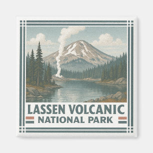Lassen Volcanic National Park Magnet